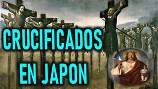 SAN PABLO MIKI MARTIRES DE NAGAZAKI CRUCIFUCADOS Y ATRAVESADOS POR UNA LANZA