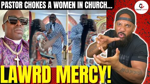 Brooklyn Pastor Bishop Lamor Whitehead Chokes And Kicks Out A Woman During Church