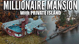 Exploring an Abandoned Million Dollar Mansion That's LEFT on his LUXURY ISLAND