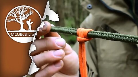 Bushcraft Essential Knots for Shelter & Tarp Setups