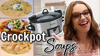 EASY CROCKPOT SOUPS PERFECT FOR COLD NIGHTS | WINNER DINNERS | CROCKPOT DINNERS | NO. 109