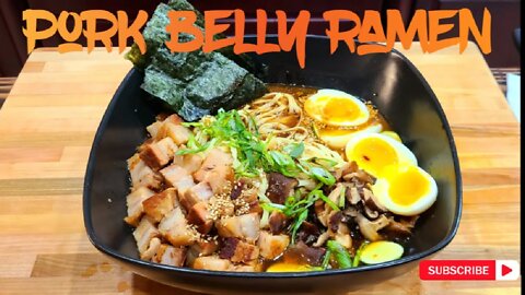 Pork Belly Ramen, Bring The Smoke