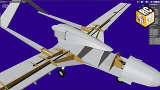 Overview of Bayraktar TB2 3D Design for RC Model