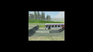 |MiniBeamNG/ Car(bus) vs Pit #07 BeamNG.Drive #Shorts
