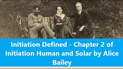 Chapter 2 Initiation Defined of Initiation Human and Solar