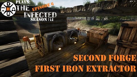 Second Forge, Iron Extractor, and The Cave Is Copper! The Infected Gameplay S4EP6
