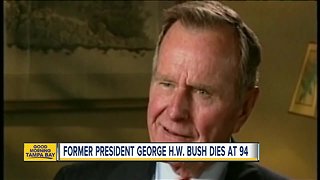 Former President George H.W. Bush has died