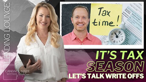 It's Tax Time...Let's Talk Write Offs!