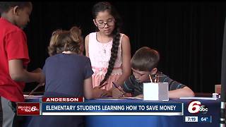 Bank teaches kids at Anderson Community Schools about saving money