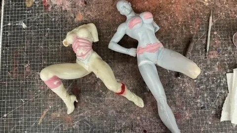 VinceVellCUSTOMS Live Stream - Lola Bunny & Seven of Nine work