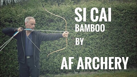 New! SiCai Bamboo - laminated Bow - by AF Archery - Review