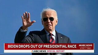 BREAKING NEWS: President Joe Biden DROPS OUT of 2024 Presidential Race