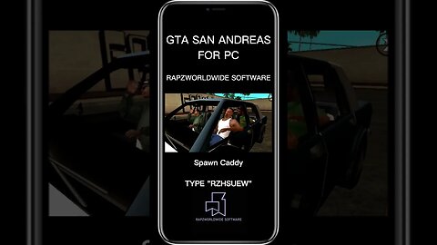 GTA: San Andreas - Spawn Caddy (Cheat for PC)