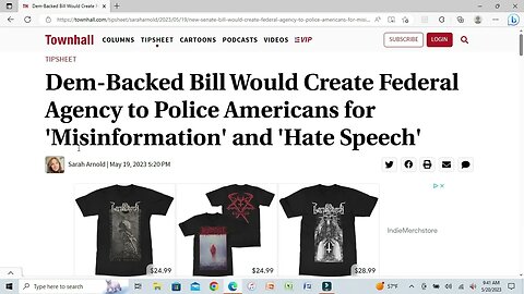 Dem-Backed Bill Would Create Federal Agency to Police Americans for Misinformation and Hate Speech