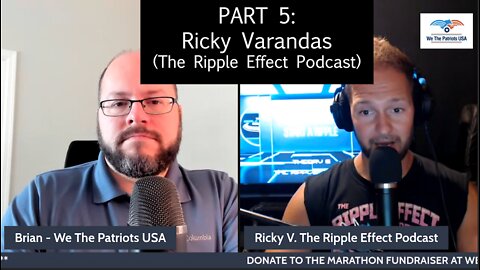 Vaccine Safety Awareness Marathon 2022 - Part 5: Ricky Varandas (The Ripple Effect Podcast)