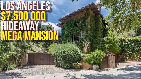 [EXCLUSIVE] Explore This $7.5 Million Mega Mansion in LA