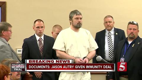 Jason Autry, 3 Others Given Immunity In Bobo Murder Trial