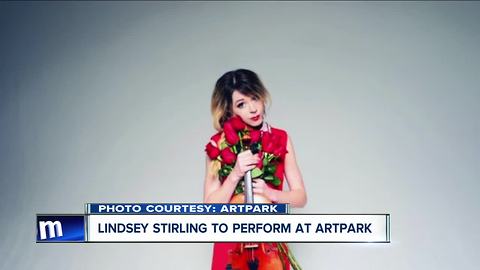 Violinist Lindsey Stirling to perform at Artpark Mainstage