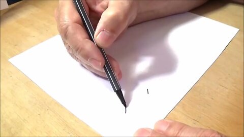 How to Draw 3D Letter M - Drawing with pencil - Awesome Trick Art.