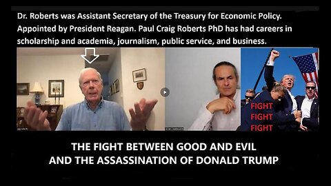 The Fight Between Good & Evil - Assassination of President Trump - Dr Paul Craig Roberts: Jason Liosato (ARTIST)