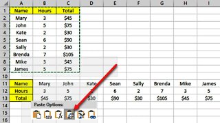 How to Convert Rows Into Columns and Vice versa in Microsoft Excel