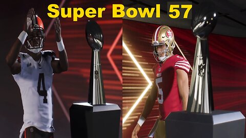 Madden 23 Super Bowl 57 Browns Vs 49ers