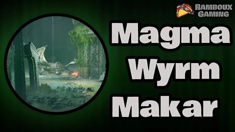 Magma Wyrm Makar - Elden Ring