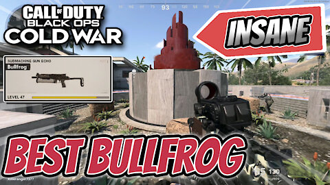 The Bullfrog is One of the Best SMGs in Cold War - BEST BULLFROG Class Setup Black Ops Cold War
