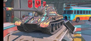 E-10 Gameplay Compilation in Gravity Force, 3 Decent Battles - WoT Blitz Tier 7 Tank