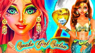 Snake girl salon nagin game|nagin game|girl games|new game 2023 @TL PLAYZ YT
