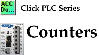 Click PLC Counter Programming Example
