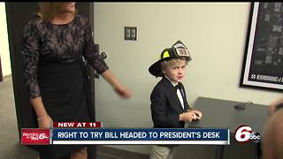 Bill inspired by Indy boy with incurable disease heads to President Trump's desk