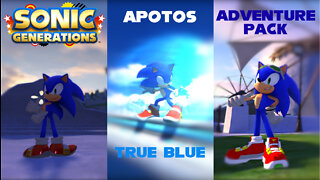 True Blue Sonic in Apotos | Sonic Generations