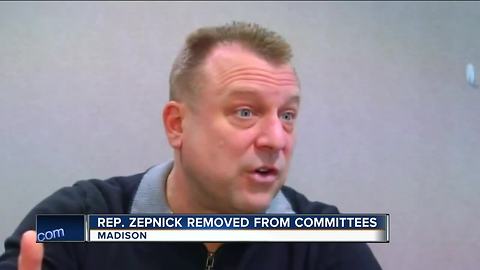 Zepnick rebukes Assembly for stripping committee assignments