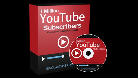 1 Million Youtube Subscribers ✔️ 100% Free Course ✔️ (Video 3/6: 1000 Subs)