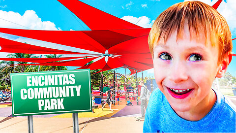 Journey to a World of Fun: Gabriel's Incredible Adventure at Encinitas Community Park