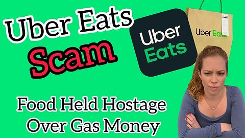 Uber Scam Exposed?! Uber Eats Customer's Food Held Hostage For Gas Money Just To Complete Order