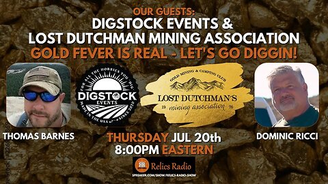 Digstock and Lost Dutchman Mining Assoc. Team Up for DIGSTOCK VII - GO FIND SOME GOLD!
