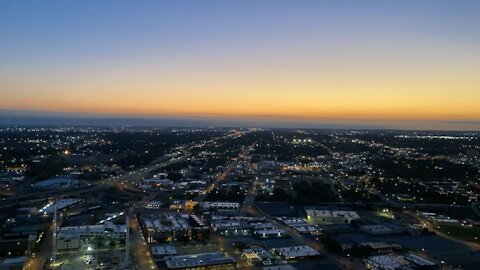 The Tulsa Skyscraper Sunrise