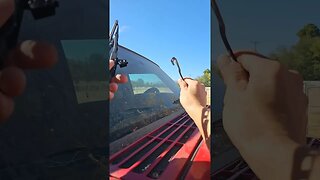 How Change Wiper Blades Common Type #short #shorts #shortvideo #shortsvideo #shortsfeed