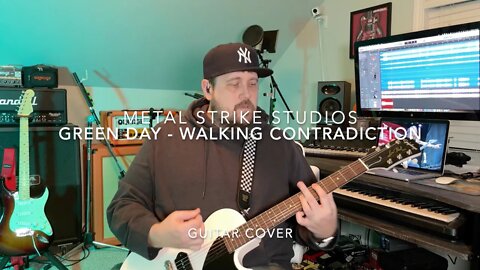 Green Day - Walking Contradiction Guitar Cover