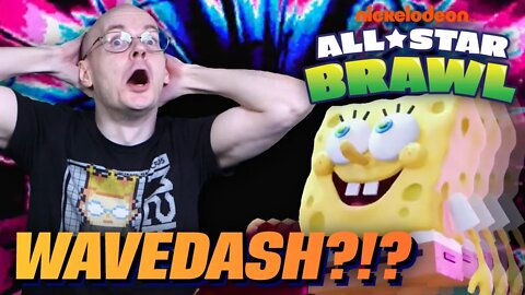 Spongebob can WAVEDASH?!? - Mew2king Reacts to Nickelodeon All-Stars Brawl Gameplay