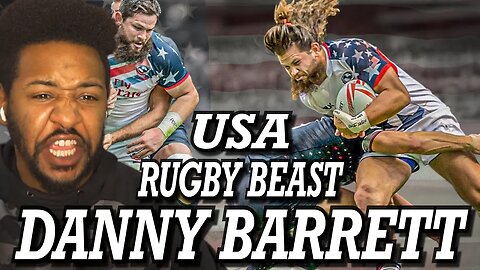 PHYSICAL & AGRESSIVE! 😤 | DANNY BARRETT IS A BEAST FOR USA RUGBY | REACTION!!!