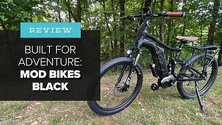 An Electric Adventure Machine? | Our Review of the Mod Bikes Black eBike