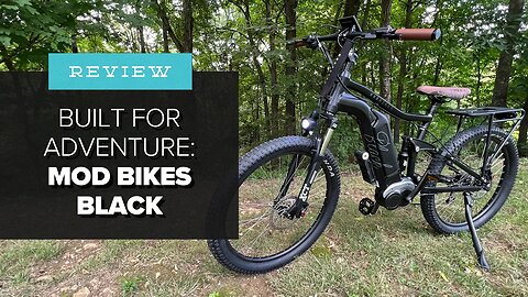 An Electric Adventure Machine? | Our Review of the Mod Bikes Black eBike