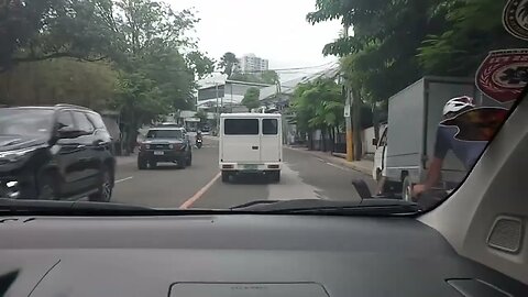 Driving out of Cebu City