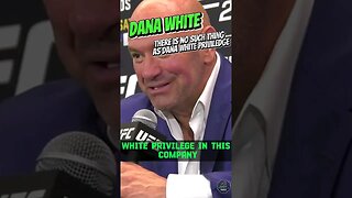 Dana White Talks About Dana White Priviledge #mma #ufc #ufcshorts #shorts