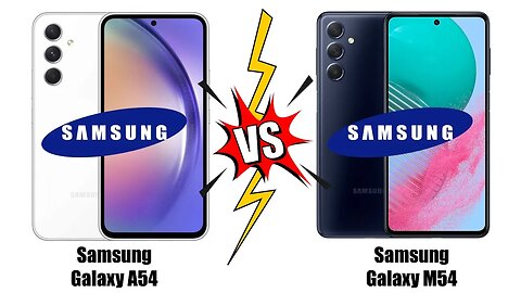 Galaxy A54 vs Galaxy M54