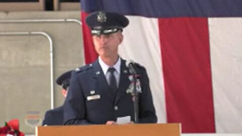 55th Mission Support Group Change of Command 2021