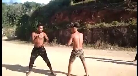 Dude gets knocked out